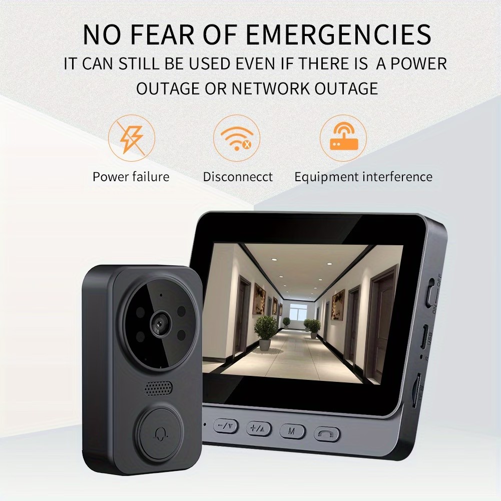 Home Cinema Wireless - 4.3'' IPS Screen 2.4G Wireless Video